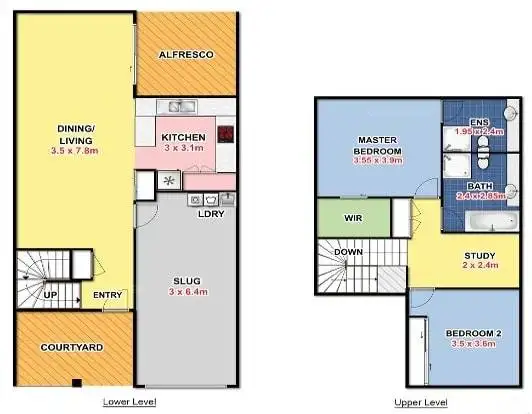 Floorplan of Homely townhouse listing, 7/10 Imagination Drive, Nambour QLD 4560