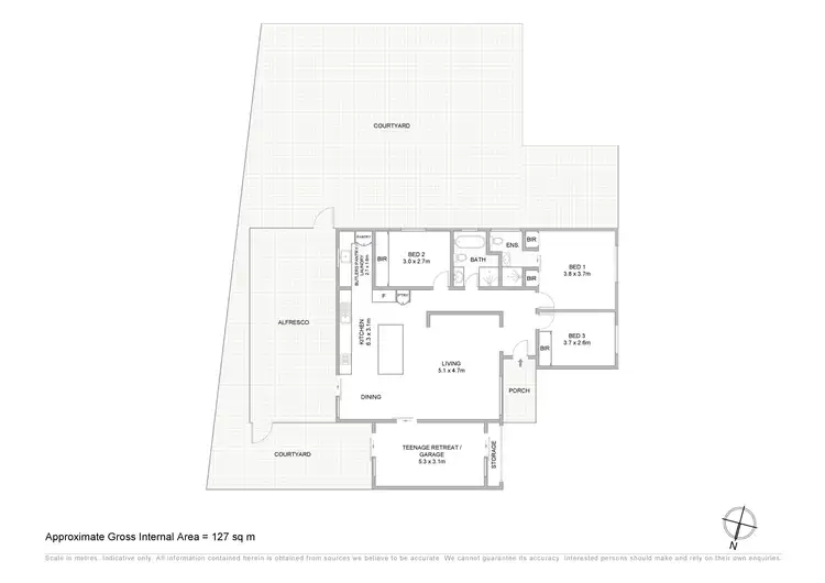 Floorplan of Homely house listing, 2/513-515 Marion Street, Georges Hall NSW 2198