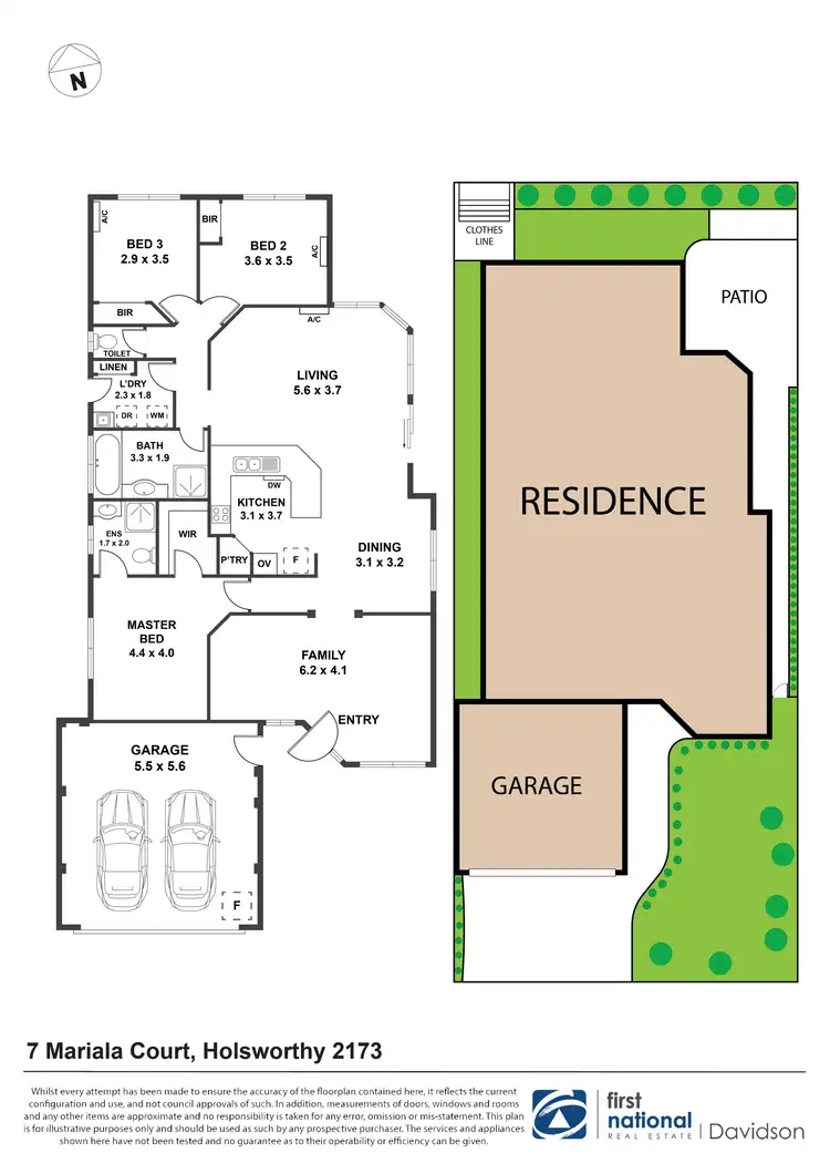 Floorplan of Homely house listing, 7 Mariala Court, Holsworthy NSW 2173