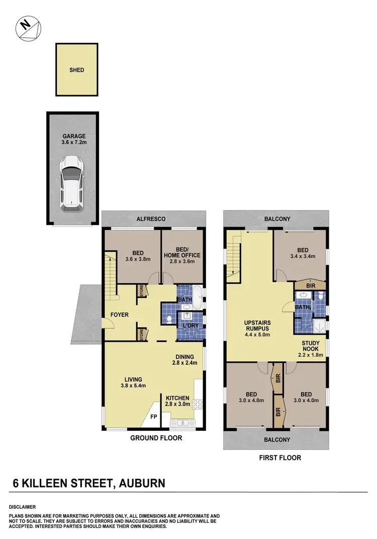 Floorplan of Homely house listing, 6 Killeen Street, Auburn NSW 2144