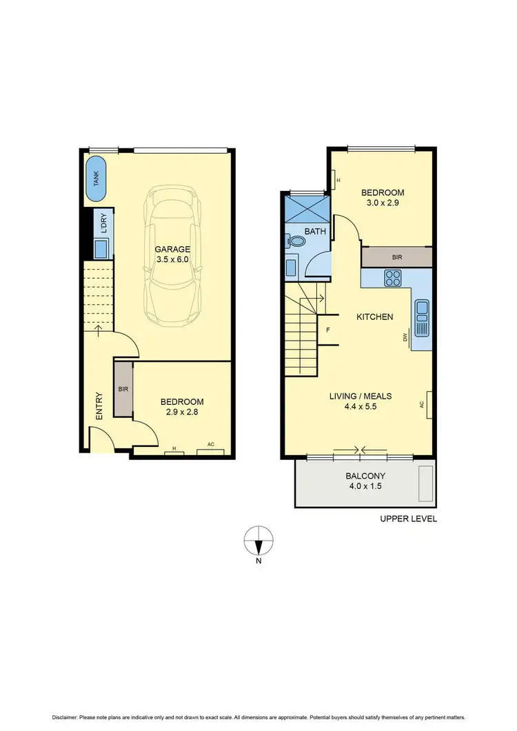 Floorplan of Homely unit listing, 4/95 Sussex Street, Pascoe Vale VIC 3044