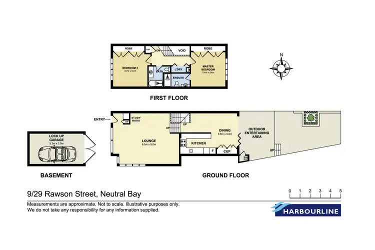 Floorplan of Homely townhouse listing, 9/29 Rawson Street, Neutral Bay NSW 2089