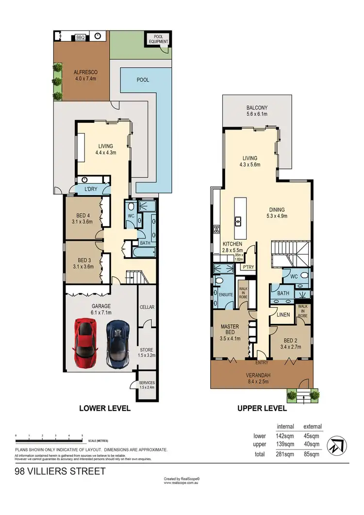 Floorplan of Homely house listing, 98 Villiers Street, New Farm QLD 4005