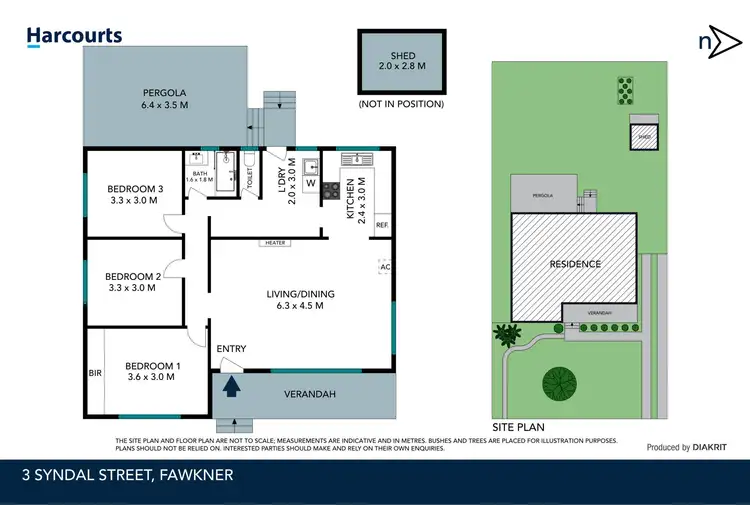 Floorplan of Homely house listing, 3 Syndal Street, Fawkner VIC 3060