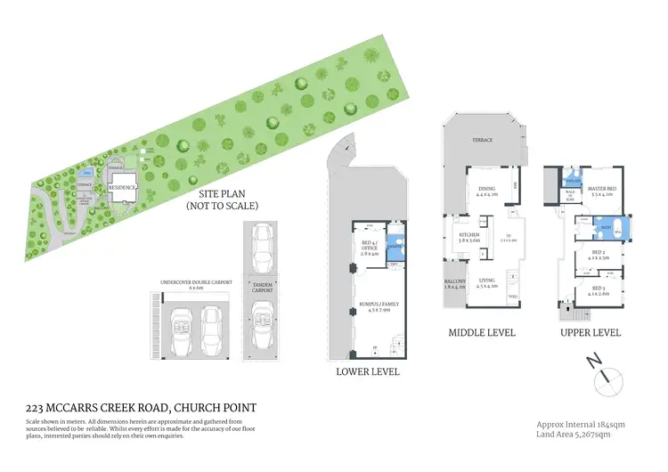 Floorplan of Homely house listing, 223 McCarrs Creek Road, Church Point NSW 2105