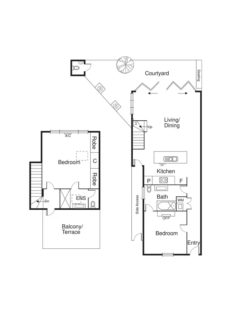 Floorplan of Homely house listing, 323 Princes Street, Port Melbourne VIC 3207