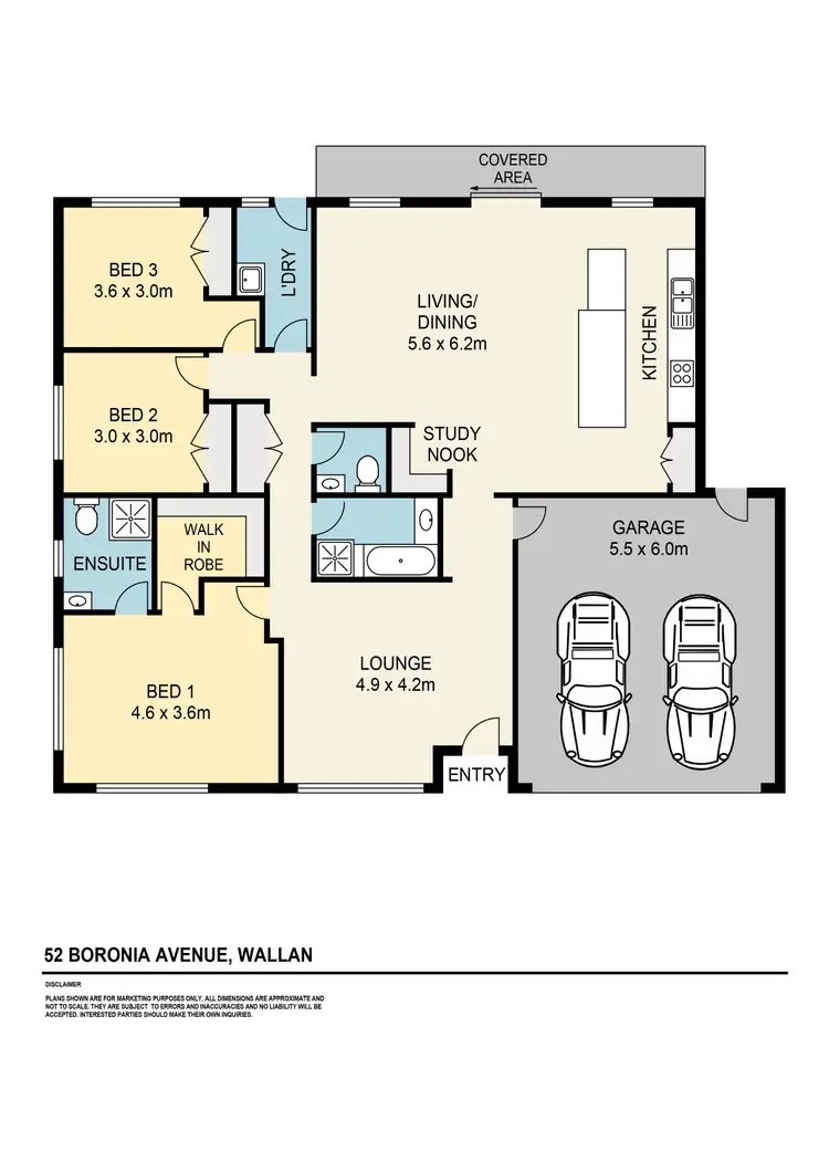 Floorplan of Homely house listing, 52 Boronia Avenue, Wallan VIC 3756