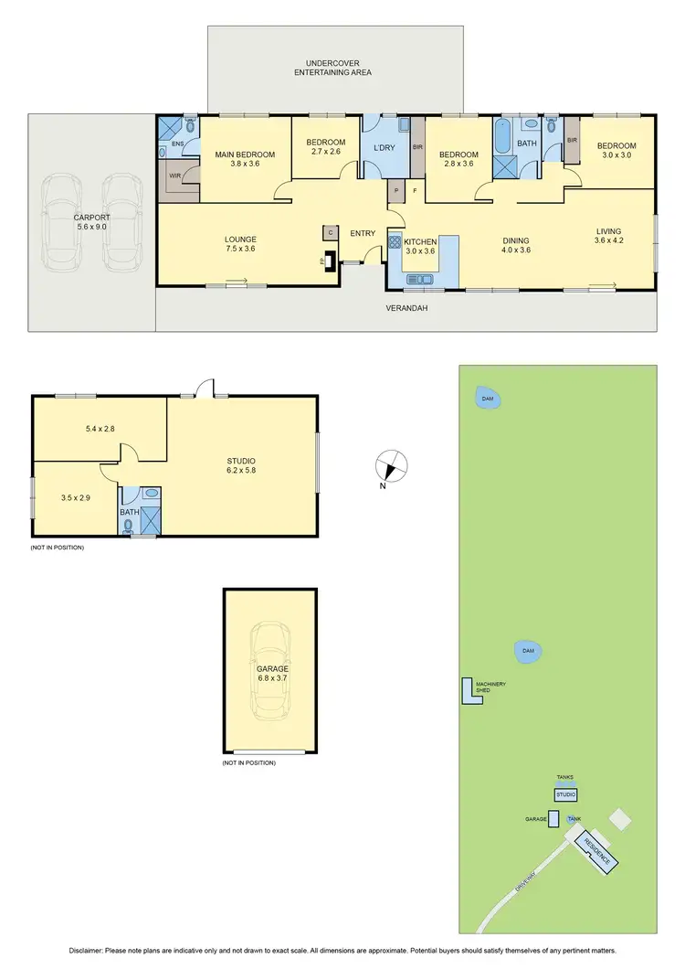 Floorplan of Homely house listing, 129 Peters Road, Gisborne VIC 3437