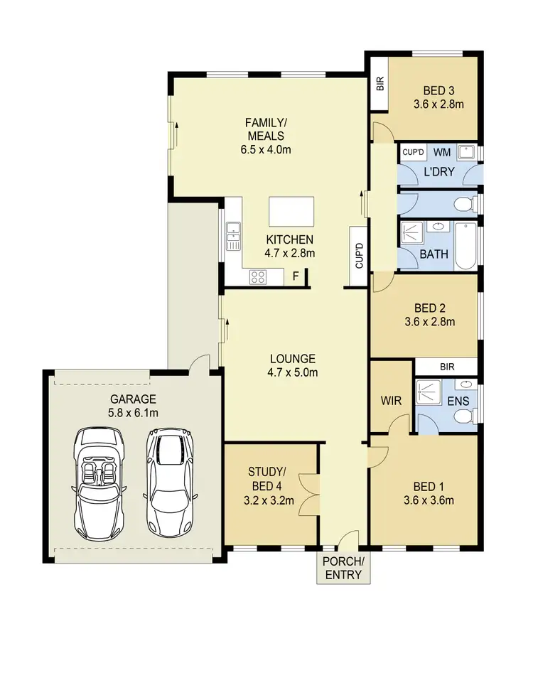 Floorplan of Homely house listing, 47 Jindabyne Avenue, Taylors Hill VIC 3037