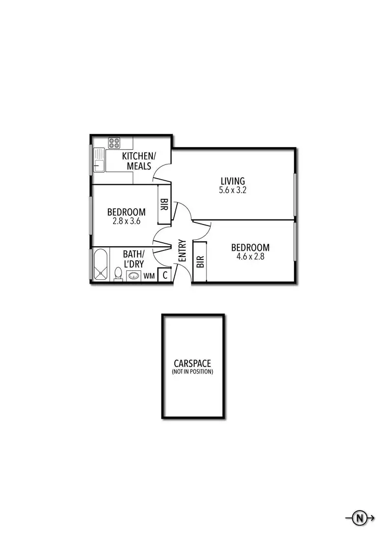 Floorplan of Homely unit listing, 4/20 Cromwell Road, South Yarra VIC 3141