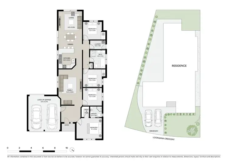 Floorplan of Homely house listing, 25 Loongana Crescent, Blue Haven NSW 2262