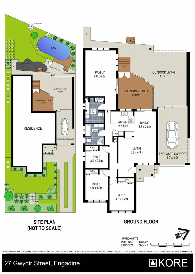 Floorplan of Homely house listing, 27 Gwydir Street, Engadine NSW 2233