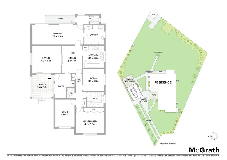 Floorplan of Homely house listing, 23 Highland Avenue, Toongabbie NSW 2146