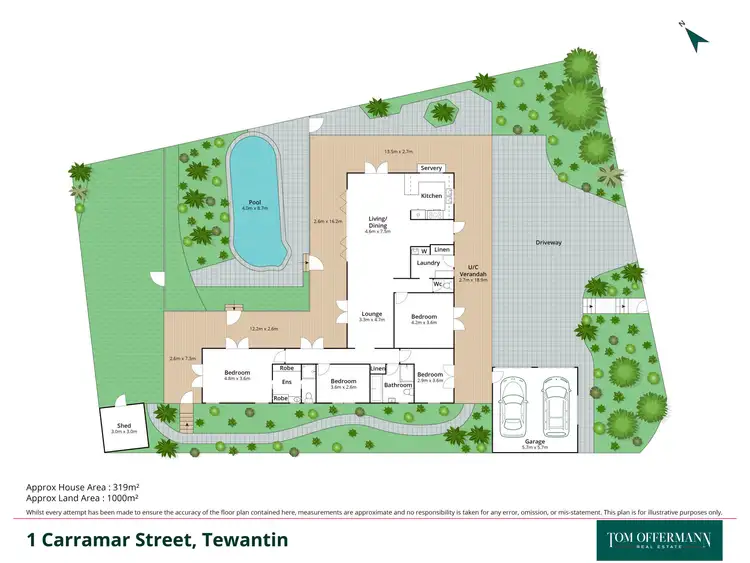 Floorplan of Homely house listing, 1 Carramar Street, Tewantin QLD 4565