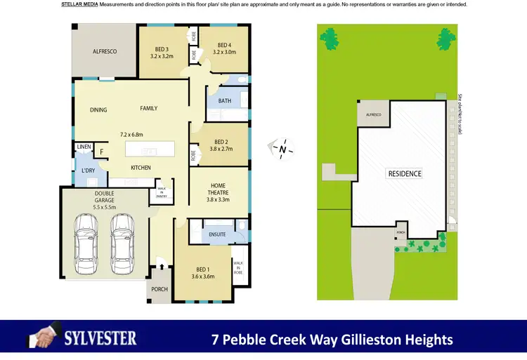 Floorplan of Homely house listing, 7 Pebblecreek Way, Gillieston Heights NSW 2321
