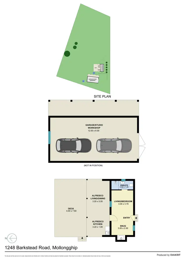 Floorplan of Homely house listing, 1248 Barkstead Road, Mollongghip VIC 3352