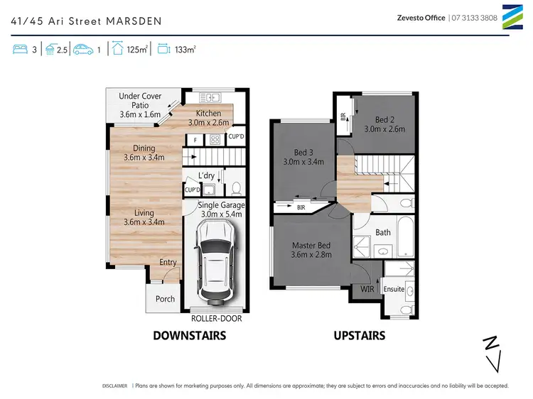 Floorplan of Homely unit listing, 41/45 Ari Street, Marsden QLD 4132