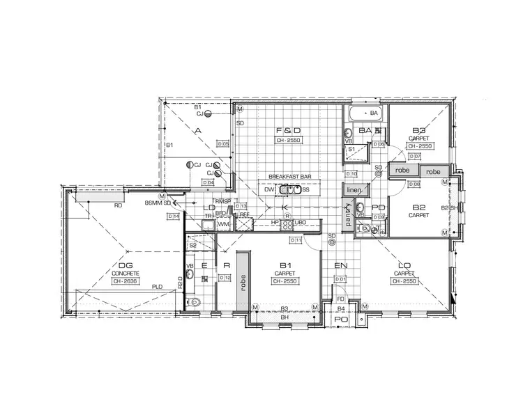 Floorplan of Homely townhouse listing, 3 Philippa Crescent, Mildura VIC 3500