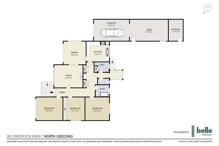 Floorplan of Homely house listing, 28 Craddock Street, North Geelong VIC 3215