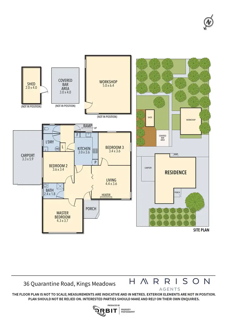 Floorplan of Homely house listing, 36 Quarantine Road, Kings Meadows TAS 7249