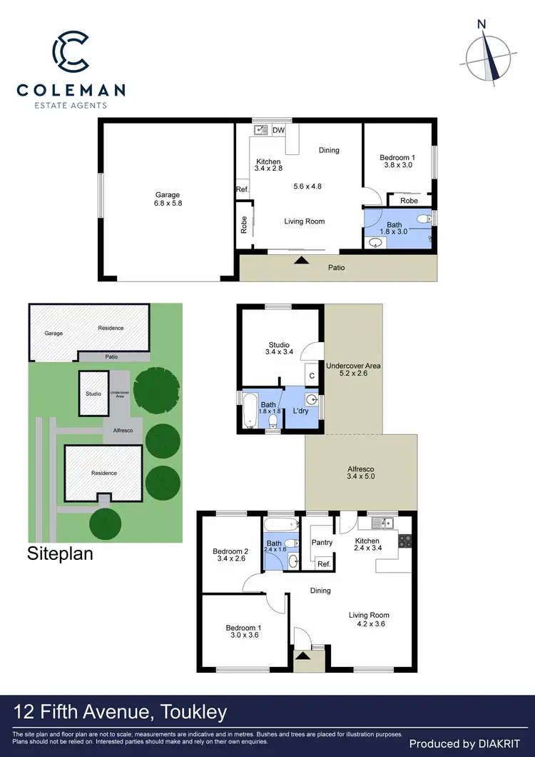 Floorplan of Homely house listing, 12 Fifth Avenue, Toukley NSW 2263