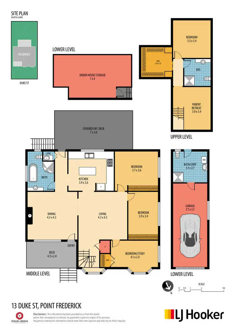 Floorplan of Homely house listing, 13 Duke Street, Point Frederick NSW 2250