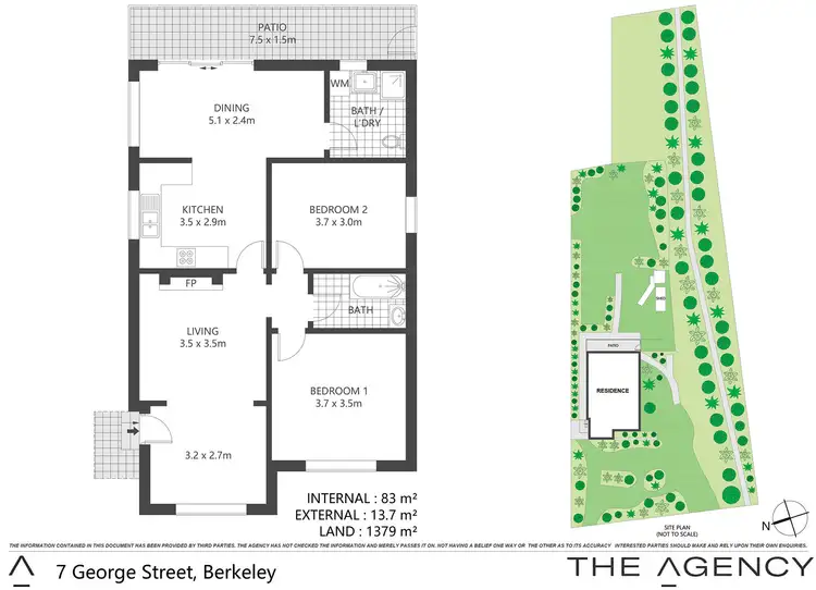Floorplan of Homely house listing, 7 George Street, Berkeley NSW 2506