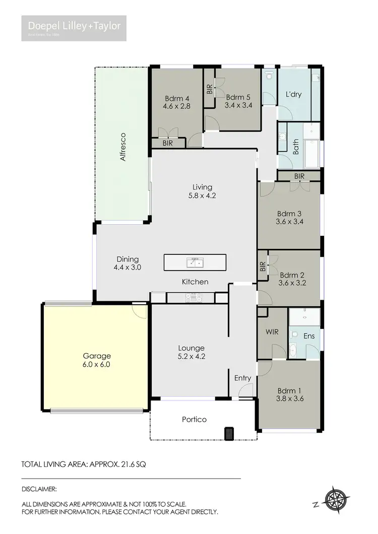 Floorplan of Homely house listing, 36 Roscommon Avenue, Alfredton VIC 3350