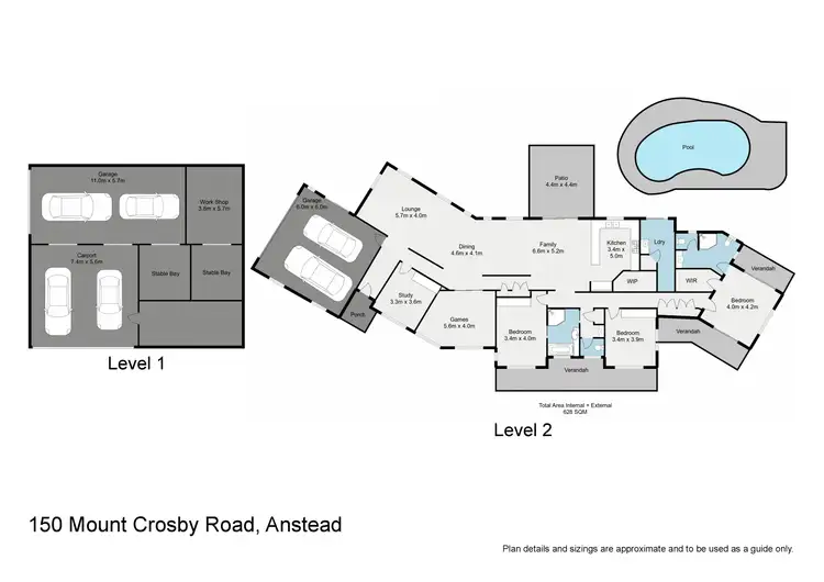 Floorplan of Homely house listing, 150 Mount Crosby Road, Anstead QLD 4070