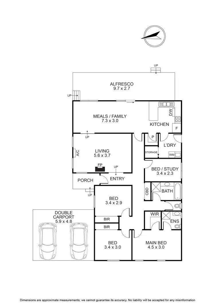 Floorplan of Homely house listing, 21 Yorkminster Avenue, Wantirna VIC 3152