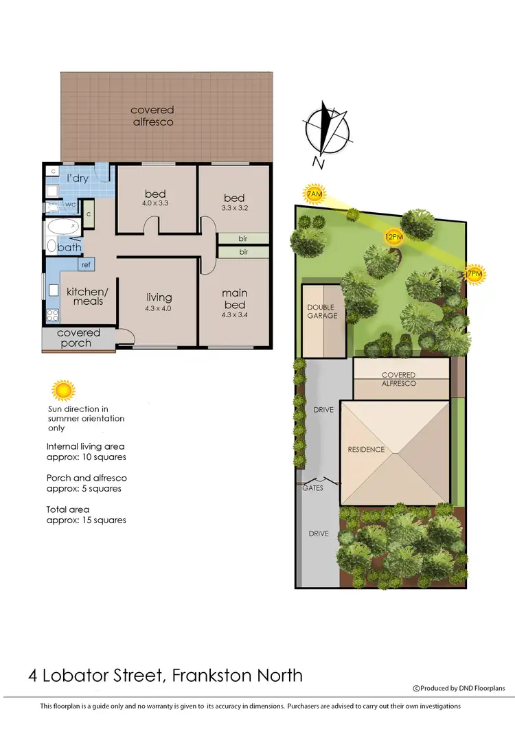 Floorplan of Homely house listing, 4 Lobator Street, Frankston North VIC 3200