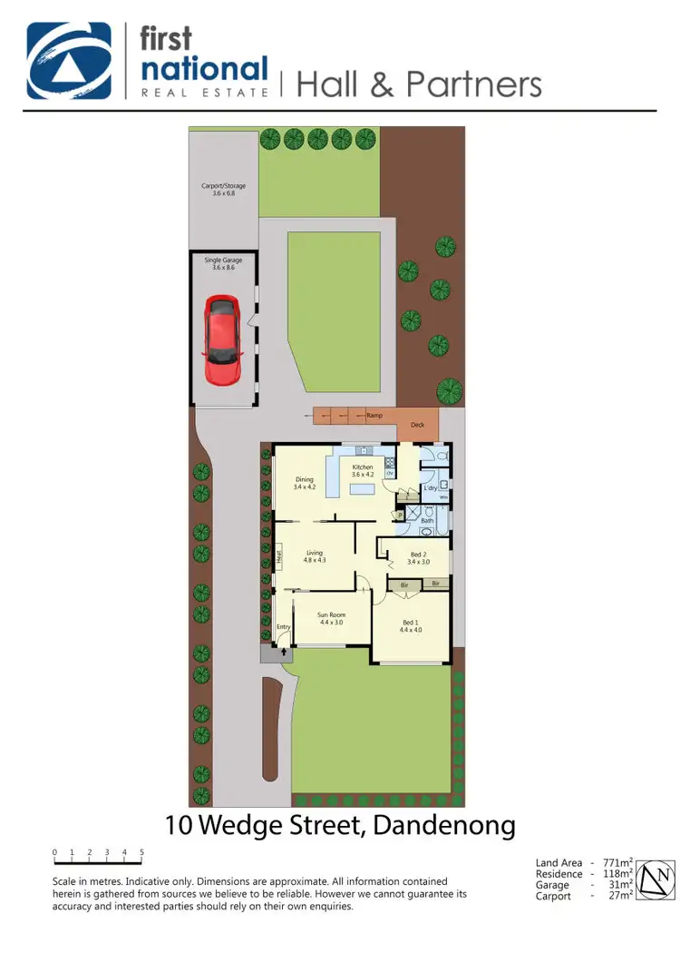 Floorplan of Homely house listing, 10 Wedge Street, Dandenong VIC 3175
