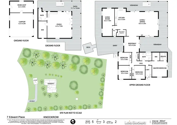 Floorplan of Homely house listing, 7 Edward Place, Knockrow NSW 2479
