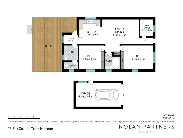 Floorplan of Homely house listing, 25 Pitt Street, Coffs Harbour NSW 2450