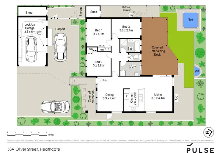Floorplan of Homely house listing, 53a Oliver Street, Heathcote NSW 2233