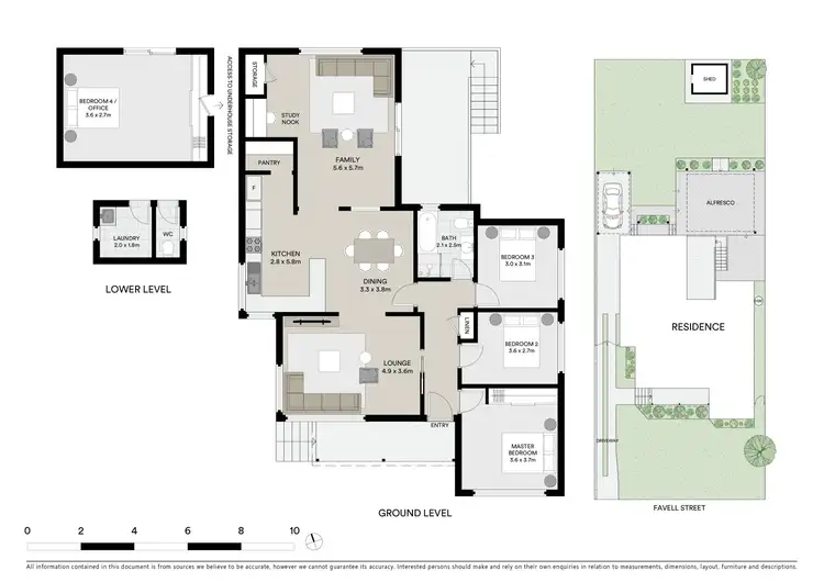 Floorplan of Homely house listing, 6 Favell Street, Toongabbie NSW 2146