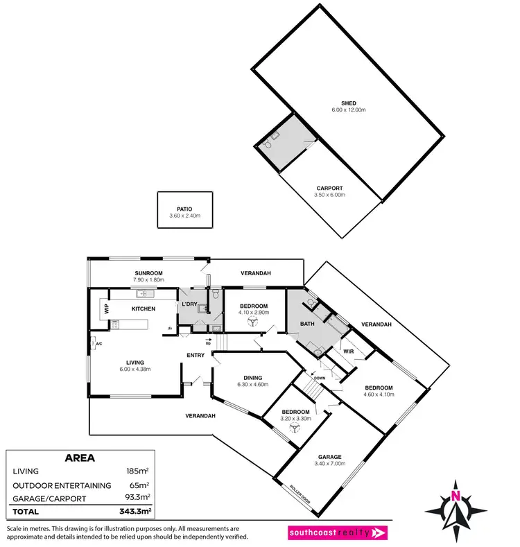 Floorplan of Homely house listing, 8 Glen Allen Road, Middleton SA 5213