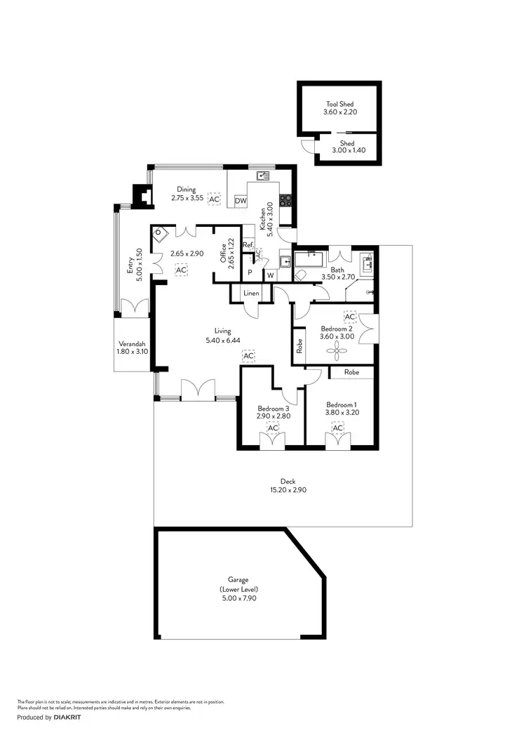 Floorplan of Homely house listing, 7 Acorn Avenue, Blackwood SA 5051