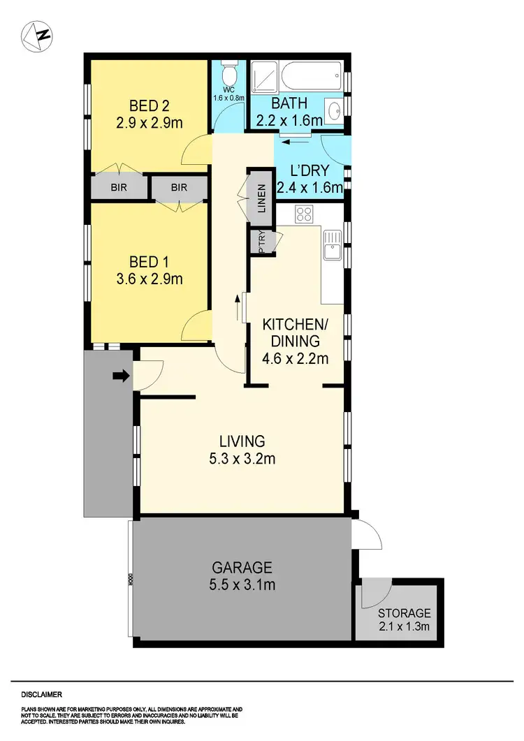 Floorplan of Homely unit listing, 5/519 Drummond Street South, Redan VIC 3350