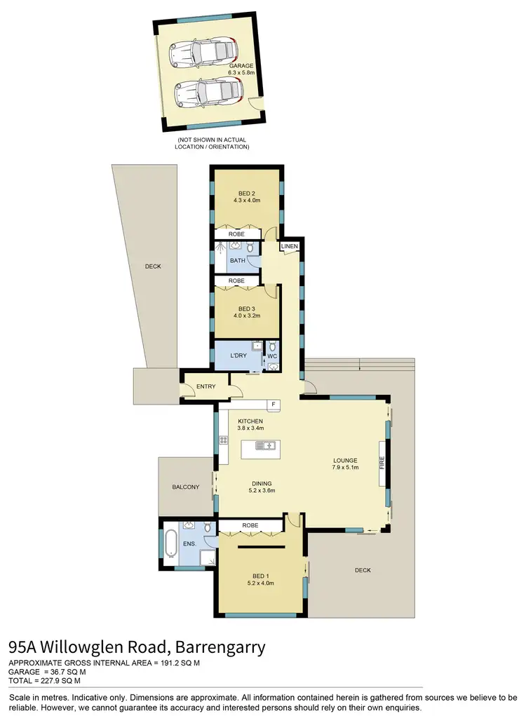Floorplan of Homely house listing, 95a Willowglen Road, Barrengarry NSW 2577