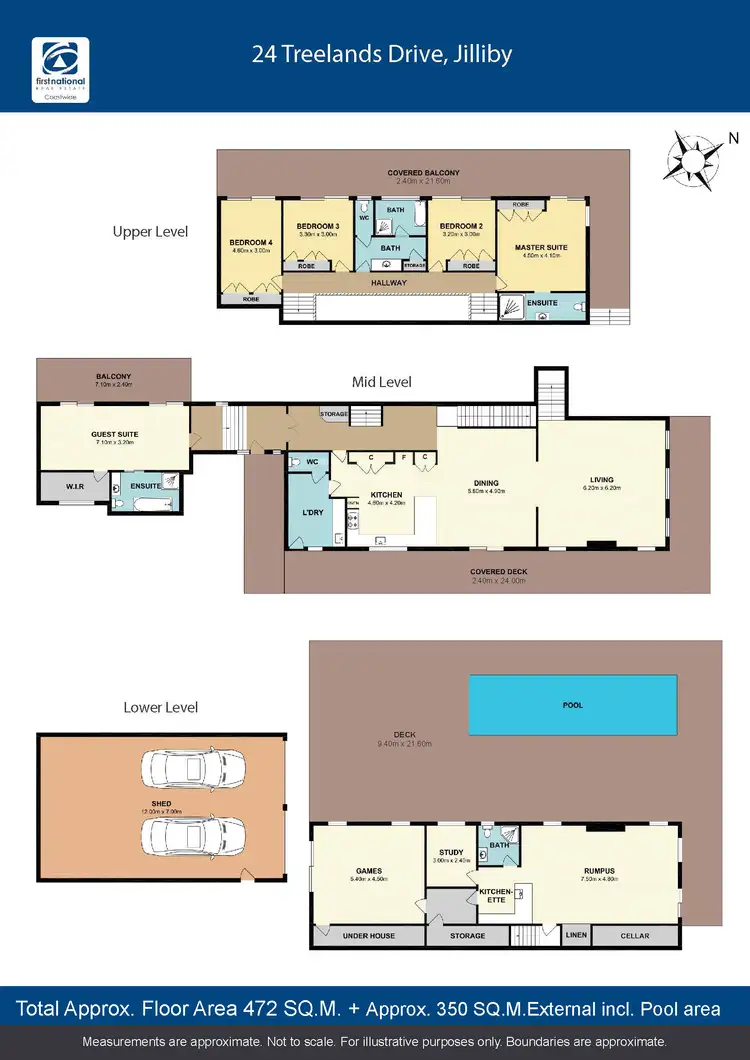 Floorplan of Homely rural property listing, 24 Treelands Drive, Jilliby NSW 2259