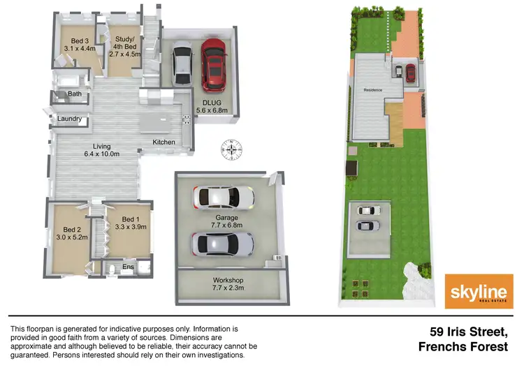 Floorplan of Homely house listing, 59 Iris Street, Frenchs Forest NSW 2086