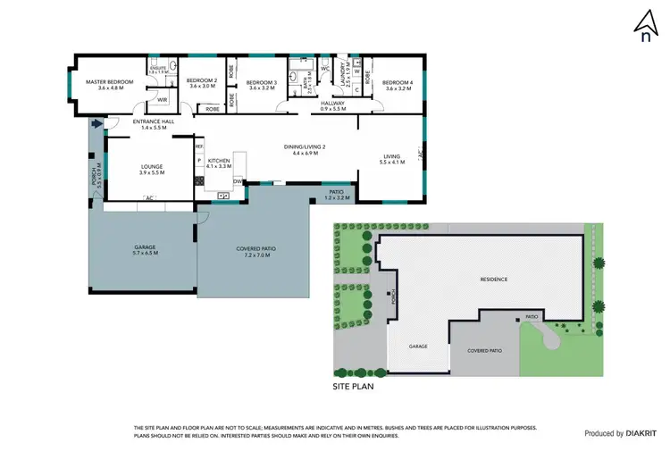 Floorplan of Homely house listing, 4 Charteris Grove, Epping VIC 3076