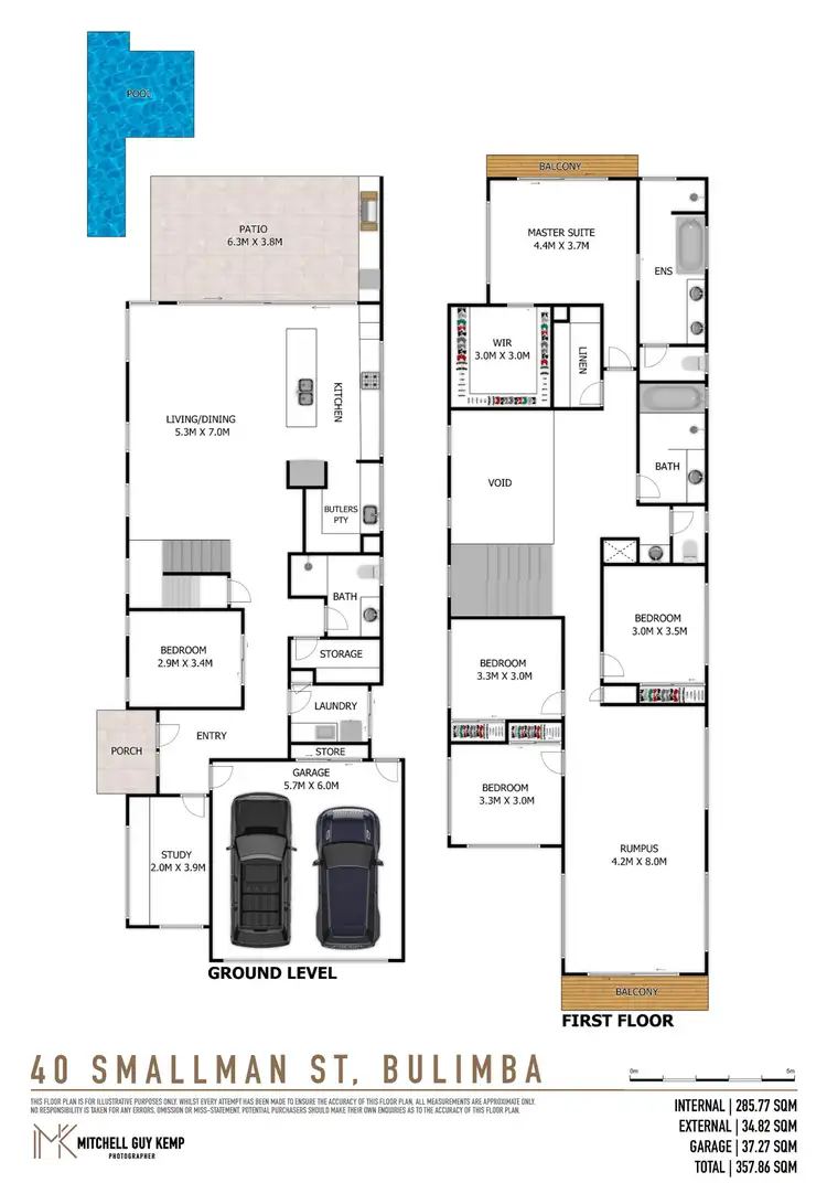 Floorplan of Homely house listing, 40 Smallman Street, Bulimba QLD 4171