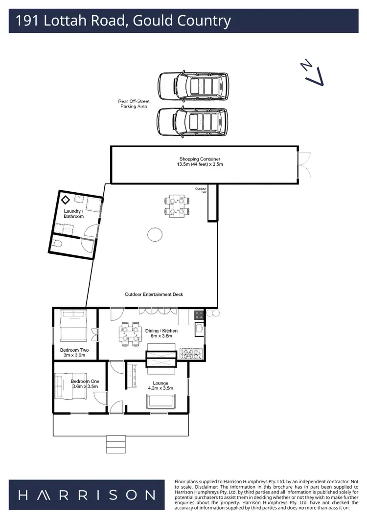 Floorplan of Homely house listing, 191 Lottah Road, Goulds Country TAS 7216
