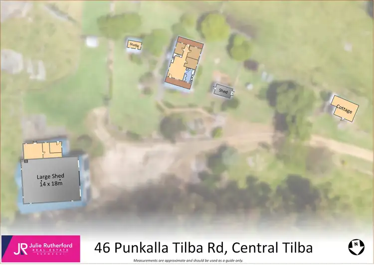 Floorplan of Homely rural property listing, 46 Punkalla Road, Central Tilba NSW 2546