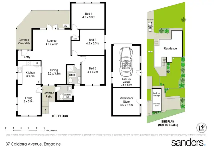 Floorplan of Homely house listing, 37 Caldarra Avenue, Engadine NSW 2233