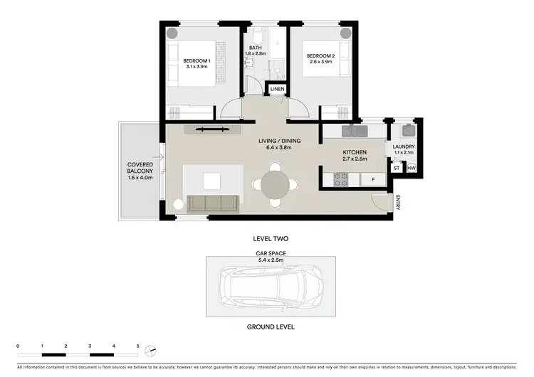 Floorplan of Homely unit listing, 55/116 Herring Road, Macquarie Park NSW 2113