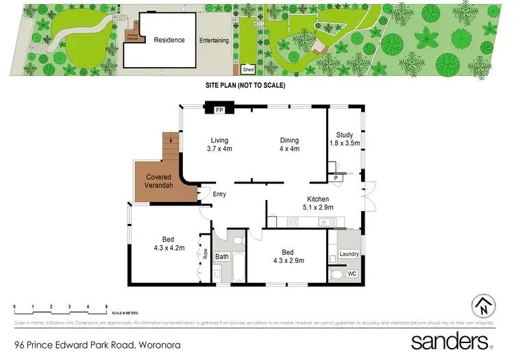 Floorplan of Homely house listing, 96 Prince Edward Park Road, Woronora NSW 2232