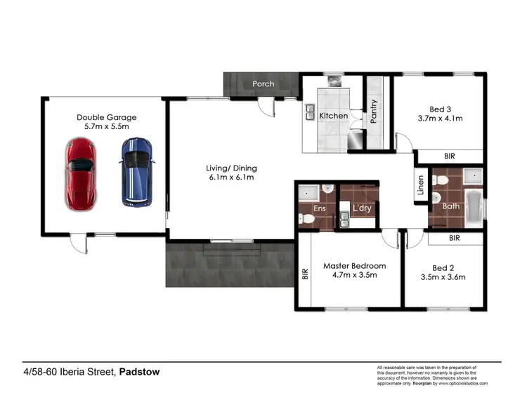 Floorplan of Homely villa listing, 4/58 Iberia Street, Padstow NSW 2211